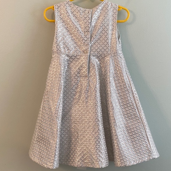 Gymboree Shimmering Silver Formal Dress - Picture 7 of 10